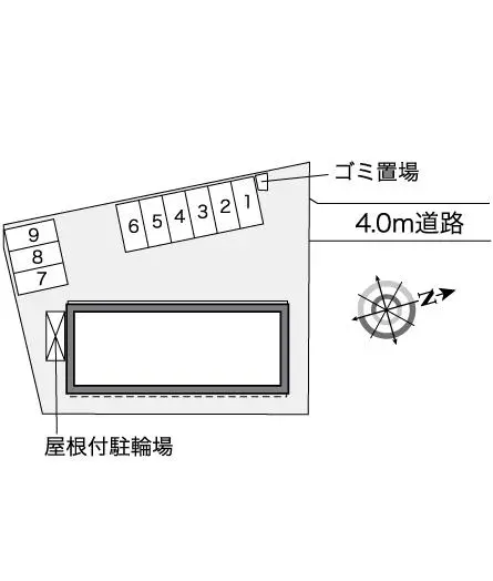 ★手数料０円★岡山市北区御津金川　月極駐車場（LP）